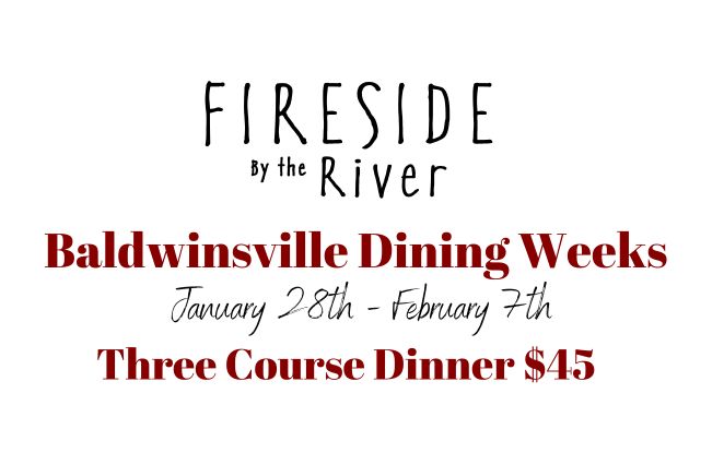 Baldwinsville Dining Weeks • Three course dinner $45 • Jan 28 - Feb 7